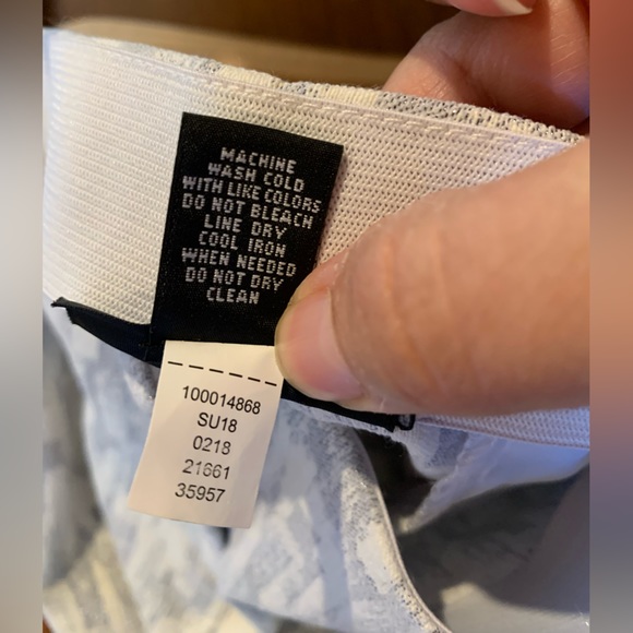 Alfani Jacquard Comfort Waist Ankle Pants Size 10 - Picture 7 of 7